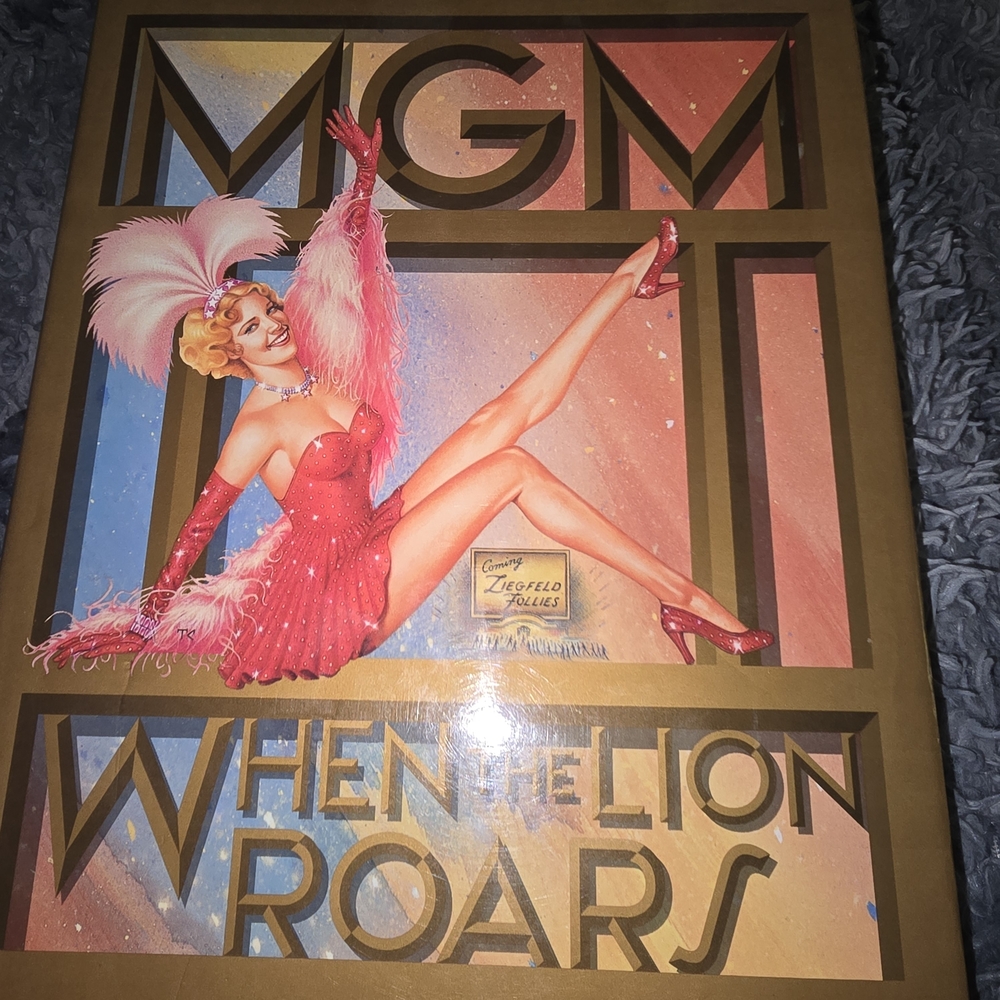MGM When the Lion Roars HARDCOVER by Peter Hay
